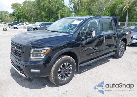 2024 Nissan Titan Pro-4X 4X4 z USA, uszkodzony, nr VIN 1N6AA1ED7RN105098